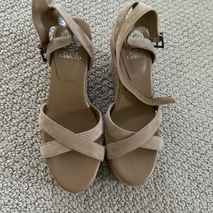 Vince Camuto Tan Sandals